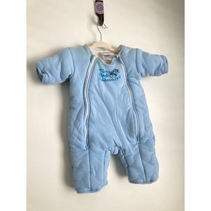 Baby Merlin's Magic Sleepsuit Size S in Blue 3-6 months
